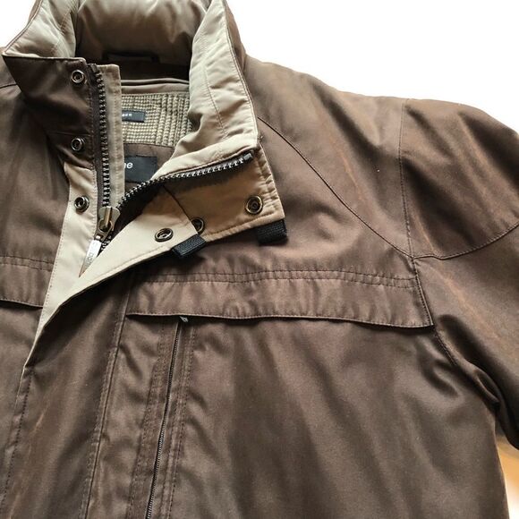 Liz Claiborne Outerwear Beautiful Brown winter coat lined Small - Picture 13 of 13